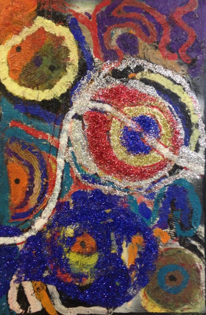 Artwork created by participants at ROC Creative Honiton